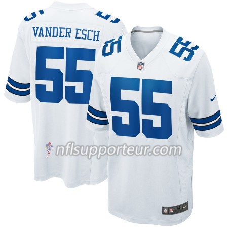Maillot Homme Dallas Cowboys Leighton Vander Esch 55 Nike Blanc
